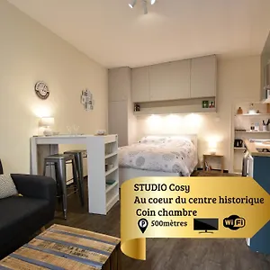 Cosy Abondance Au Coeur Du Centre Historique -wifi-coin Appartamento